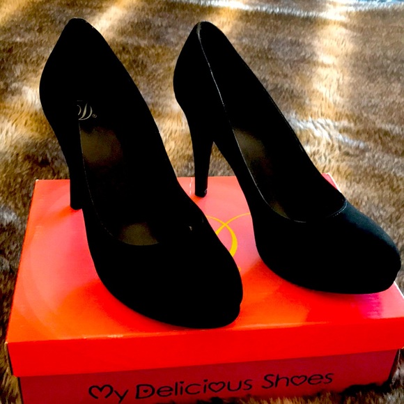 Women black heels - Picture 1 of 6